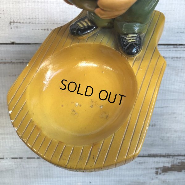 画像9: Vintage Plaster Chalkware Ashtray GUTTER GUS (T137)