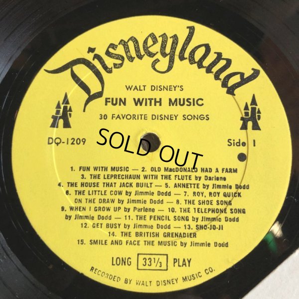 画像3: Vintage LP Disney Fun with Music (T157)