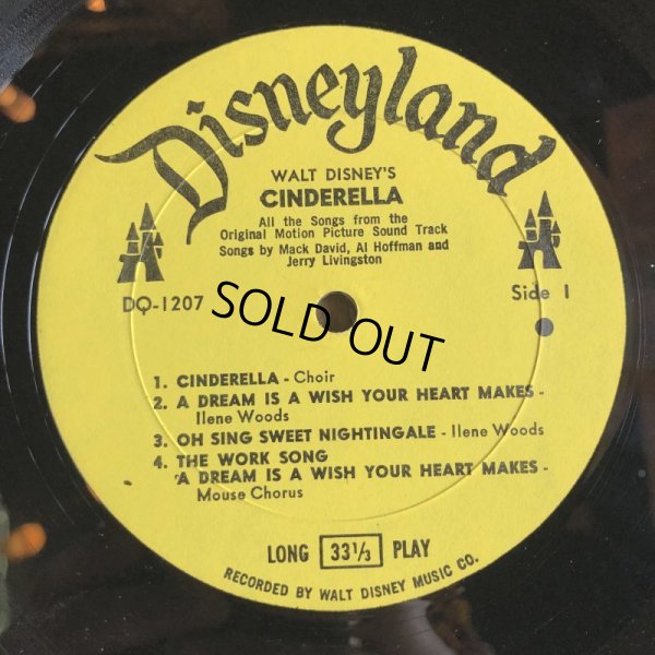 画像3: Vintage LP Disney Cinderella (T153)