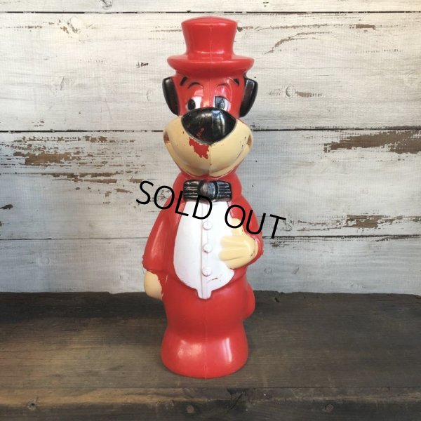 画像1: 60s Vintage Huckleberry Hound Big Size Bank 39cm (T147)