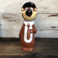 画像1: 60s Vintage Yogi Bear Big Size Bank 35cm (T146) (1)