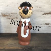60s Vintage Yogi Bear Big Size Bank 35cm (T146)