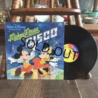 Vintage LP Disney Mickey Mouse DISCO (T158)