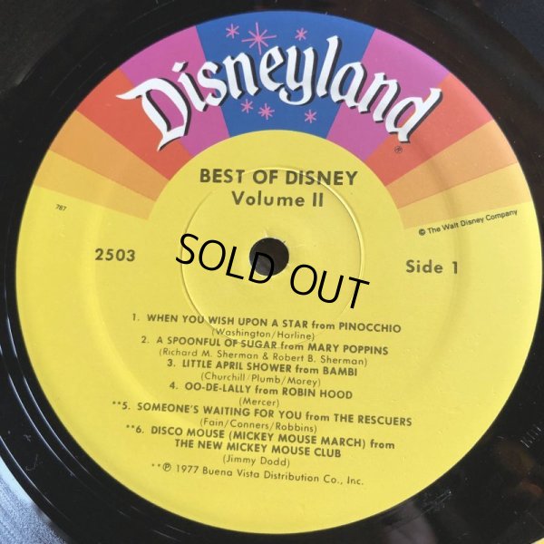 画像3: Vintage LP The Best of Disney Volume Two (T156)