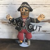 Vintage The Jolly Roger Advertising Pillow Doll (T161)