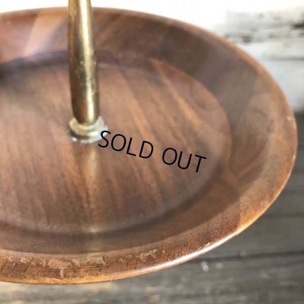 画像7: Vintage Mid-century 2 tier tidbit stand tray (T164)