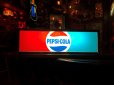 画像1: Vintage Pepsi Fountain Machine Topper Light Sign (T171) (1)