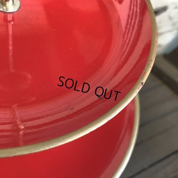 画像6: Vintage Mid-century 2 tier tidbit stand tray (T163)