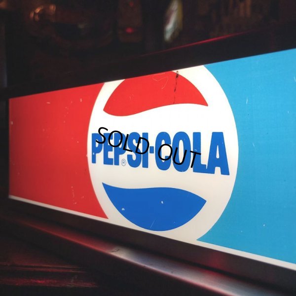 画像9: Vintage Pepsi Fountain Machine Topper Light Sign (T171)
