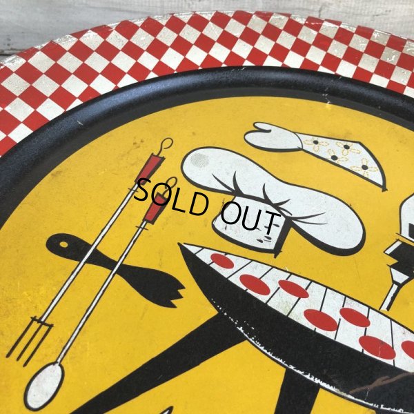 画像3: Vintage BBQ Tin Tray (T167)