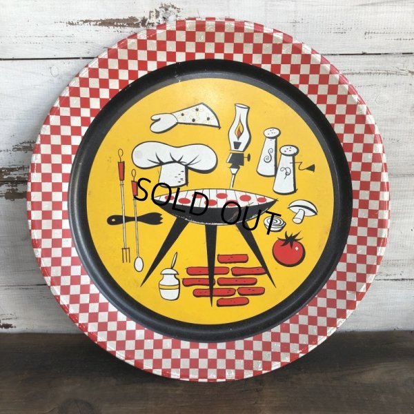画像7: Vintage BBQ Tin Tray (T167)