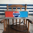 画像8: Vintage Pepsi Fountain Machine Topper Light Sign (T171)