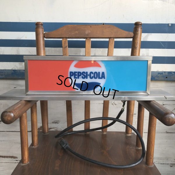 画像8: Vintage Pepsi Fountain Machine Topper Light Sign (T171)