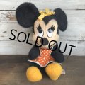 Vintage Disney Minnie Mouse Plush Doll 28cm (T174)