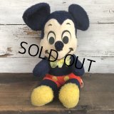 Vintage Disney Mickey Mouse Plush Doll 35cm (T172)