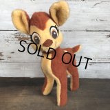70s Vintage Disney Bambi Plush Doll (T178) 