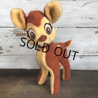 70s Vintage Disney Bambi Plush Doll (T178) 
