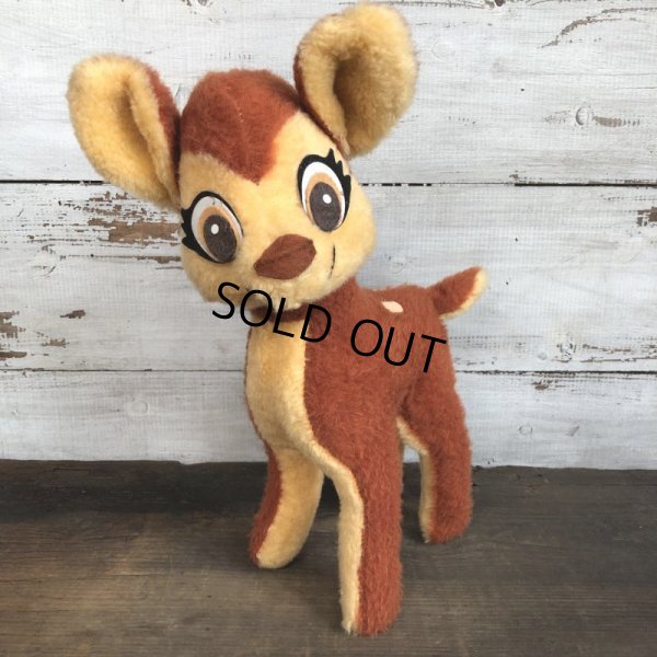 画像1: 70s Vintage Disney Bambi Plush Doll (T178) 