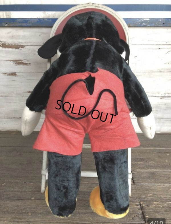 画像5: Vintage Disney Mickey Mouse 95cm Big Doll (J436)