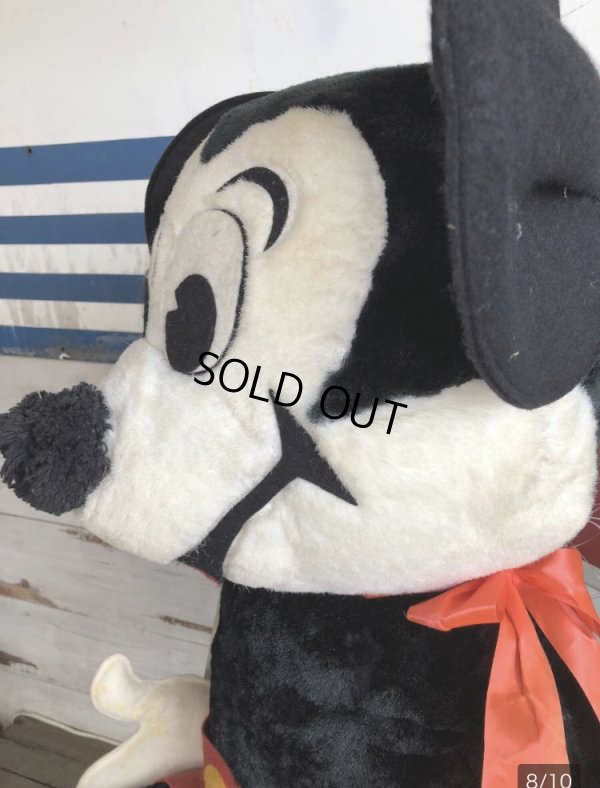 画像9: Vintage Disney Mickey Mouse 95cm Big Doll (J436)