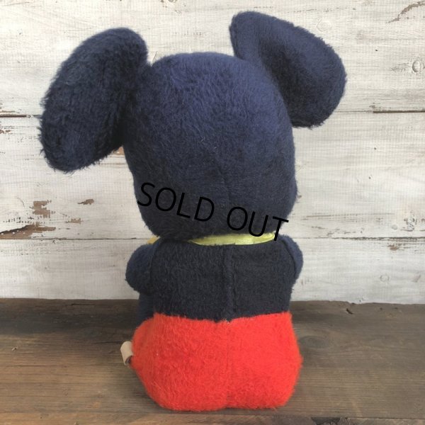 画像3: Vintage Disney Mickey Mouse Plush Doll 35cm (T172)