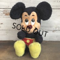 Vintage Disney Mickey Mouse Plush Doll 29cm (T173)