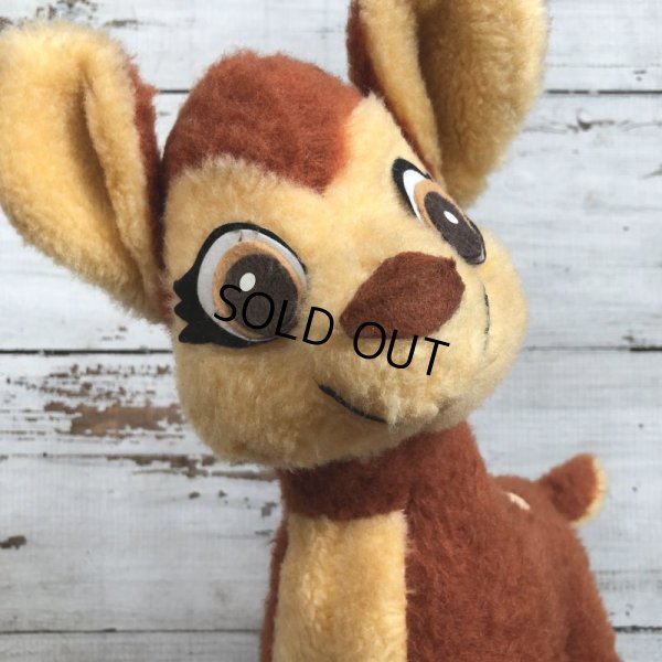 画像6: 70s Vintage Disney Bambi Plush Doll (T178) 