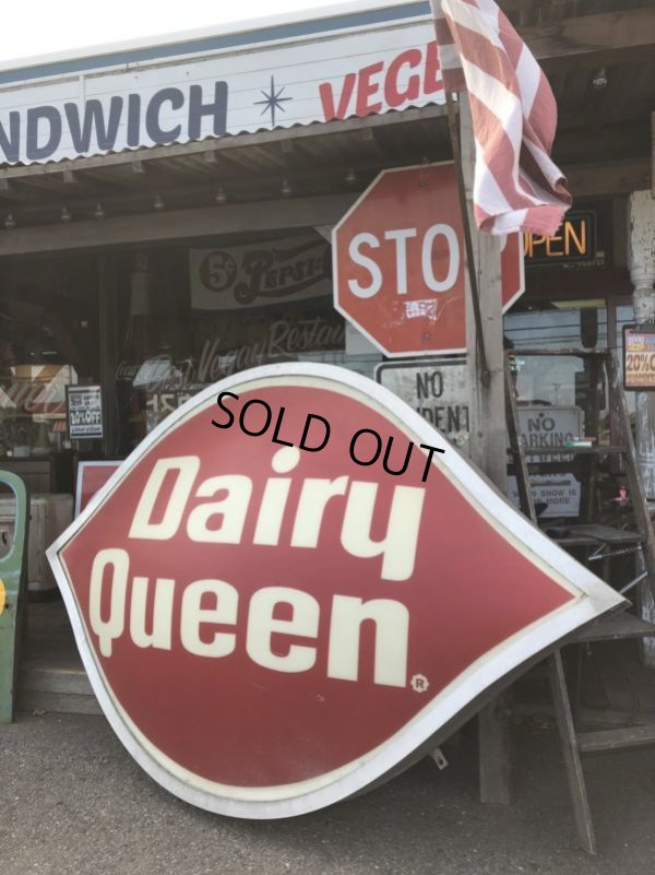 画像7: Vintage DAIRY QUEEN Huge Light Up Sign (T187)