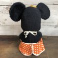 画像3: Vintage Disney Minnie Mouse Plush Doll 28cm (T174)