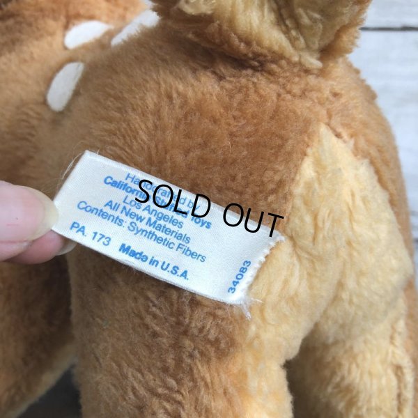 画像9: 70s Vintage Disney Bambi Plush Doll (T177)