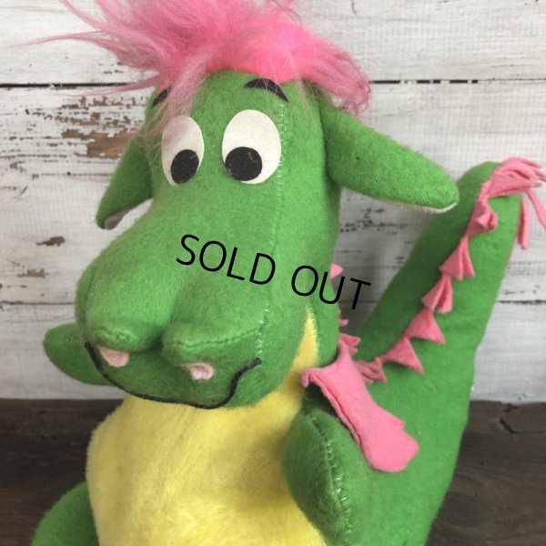 画像7: 70s Vintage Disney Elliot Dragon Plush Doll (T179) 