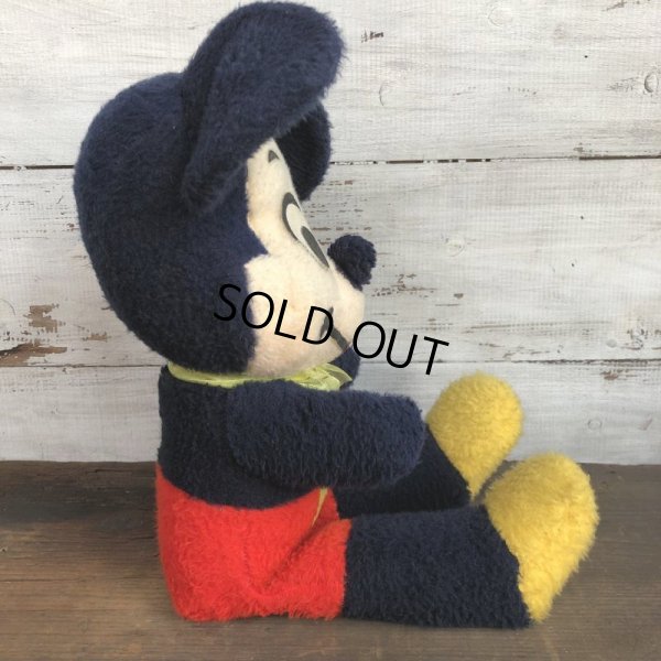 画像4: Vintage Disney Mickey Mouse Plush Doll 35cm (T172)