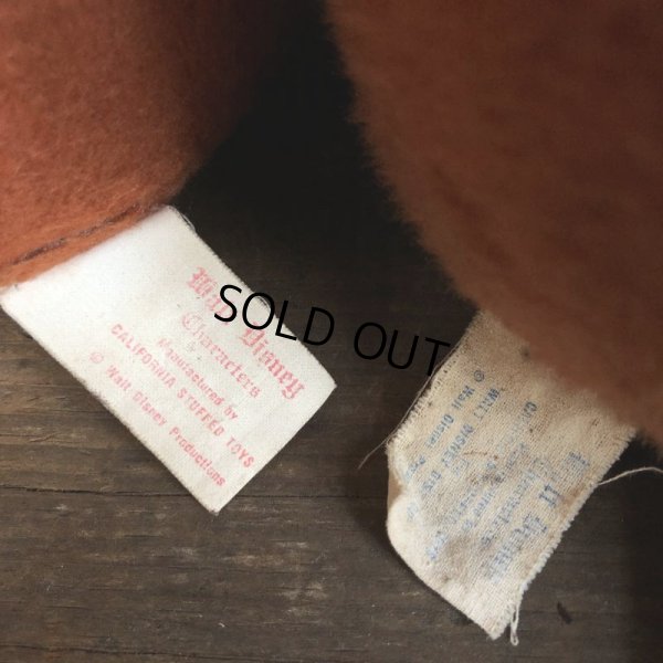 画像5: 70s Vintage Disney Chip & Dale Plush Doll Set (T176) 