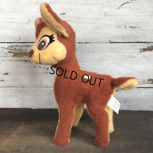 画像2: 70s Vintage Disney Bambi Plush Doll (T178) 