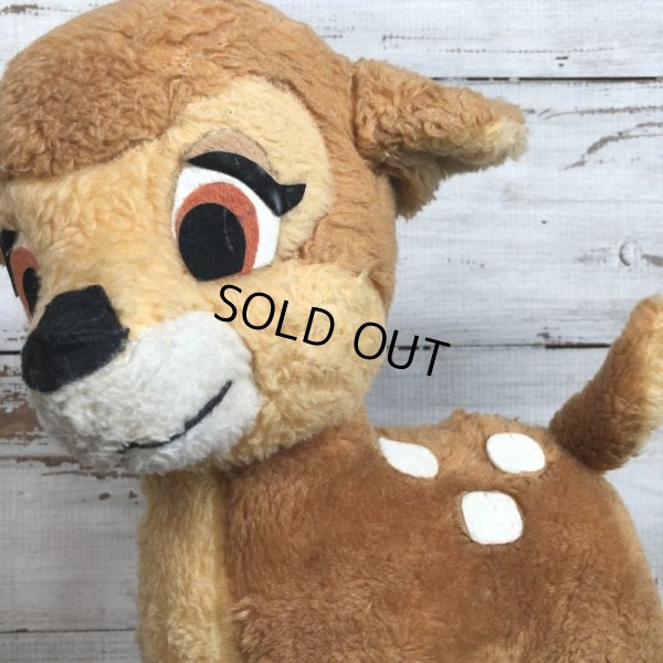 画像7: 70s Vintage Disney Bambi Plush Doll (T177)