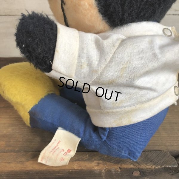 画像7: Vintage Disney Mickey Mouse Club Plush Doll 28cm (T175)