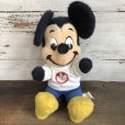 画像1: Vintage Disney Mickey Mouse Club Plush Doll 28cm (T175) (1)