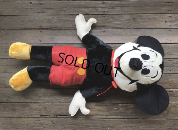 画像10: Vintage Disney Mickey Mouse 95cm Big Doll (J436)