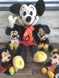 Vintage Disney Mickey Mouse 95cm Big Doll (J436) 