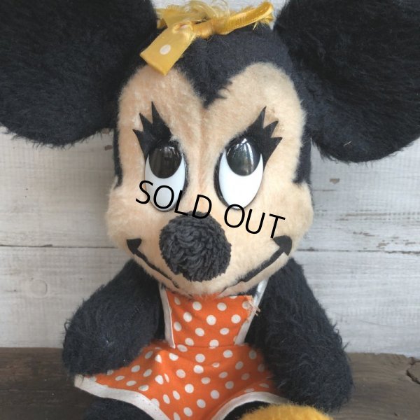 画像8: Vintage Disney Minnie Mouse Plush Doll 28cm (T174)