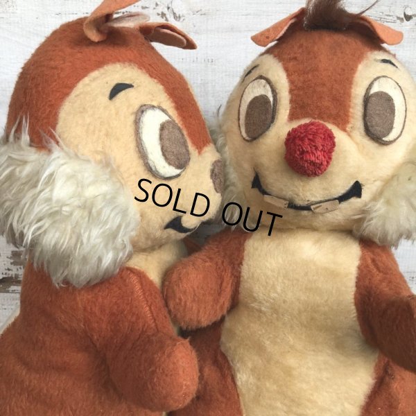 画像9: 70s Vintage Disney Chip & Dale Plush Doll Set (T176) 