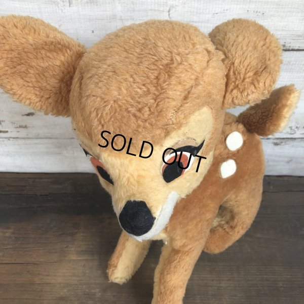 画像5: 70s Vintage Disney Bambi Plush Doll (T177)