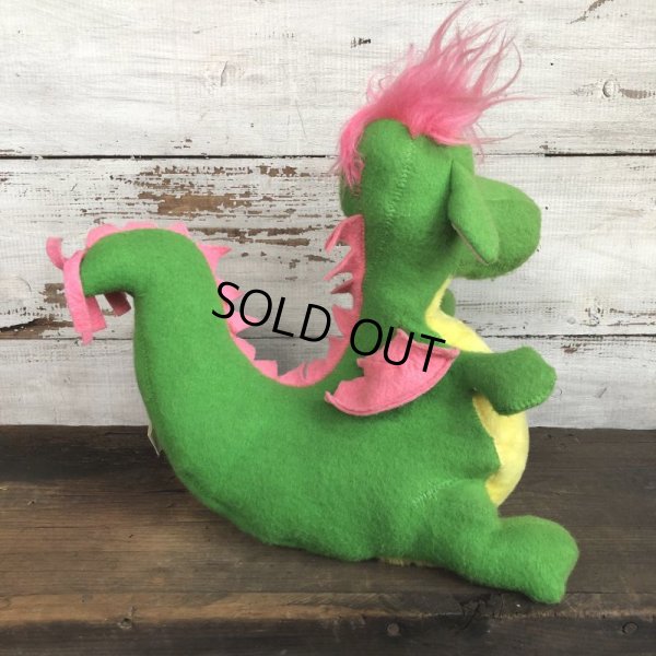 画像2: 70s Vintage Disney Elliot Dragon Plush Doll (T179) 