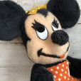 画像7: Vintage Disney Minnie Mouse Plush Doll 28cm (T174)