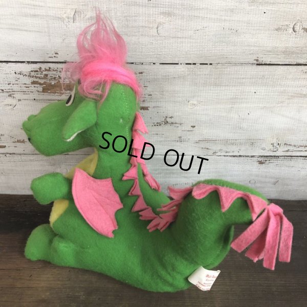 画像4: 70s Vintage Disney Elliot Dragon Plush Doll (T179) 