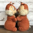 画像2: 70s Vintage Disney Chip & Dale Plush Doll Set (T176)  (2)