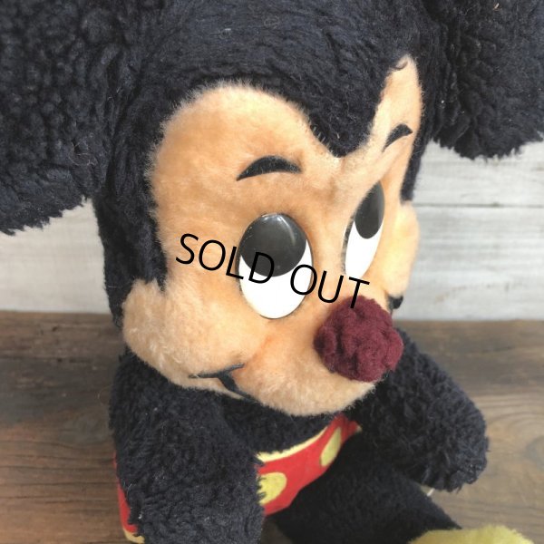 画像6: Vintage Disney Mickey Mouse Plush Doll 29cm (T173)