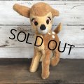 70s Vintage Disney Bambi Plush Doll (T177) 