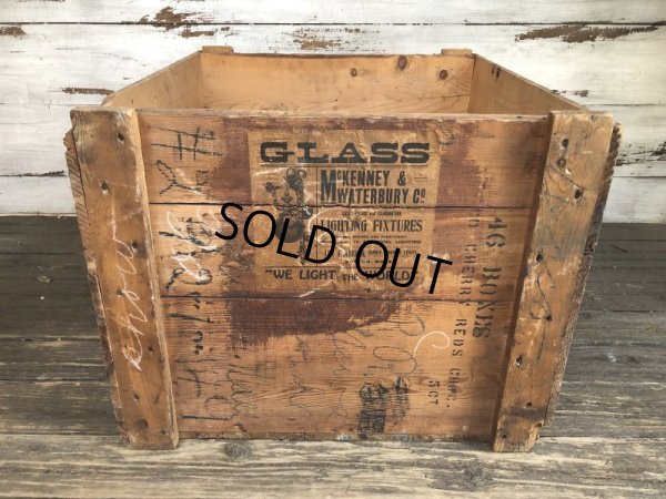 画像5: Vintage McKENNEY&WATERBURY Necco Sweets Wooden Crate Box (T194) 