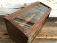 画像5: Vintage 1900s Reelastic Webbing Counter Display Wood Case (T193) 